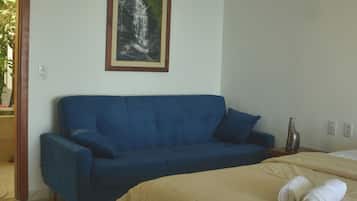 Panoramic-Suite, Veranda, Meerblick | Innenbereich