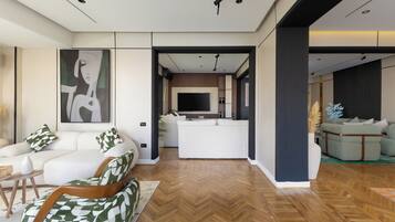 Apartamento Confort, vistas al río | Sala de estar