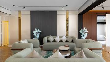 Comfort Apartment, River View | Living area