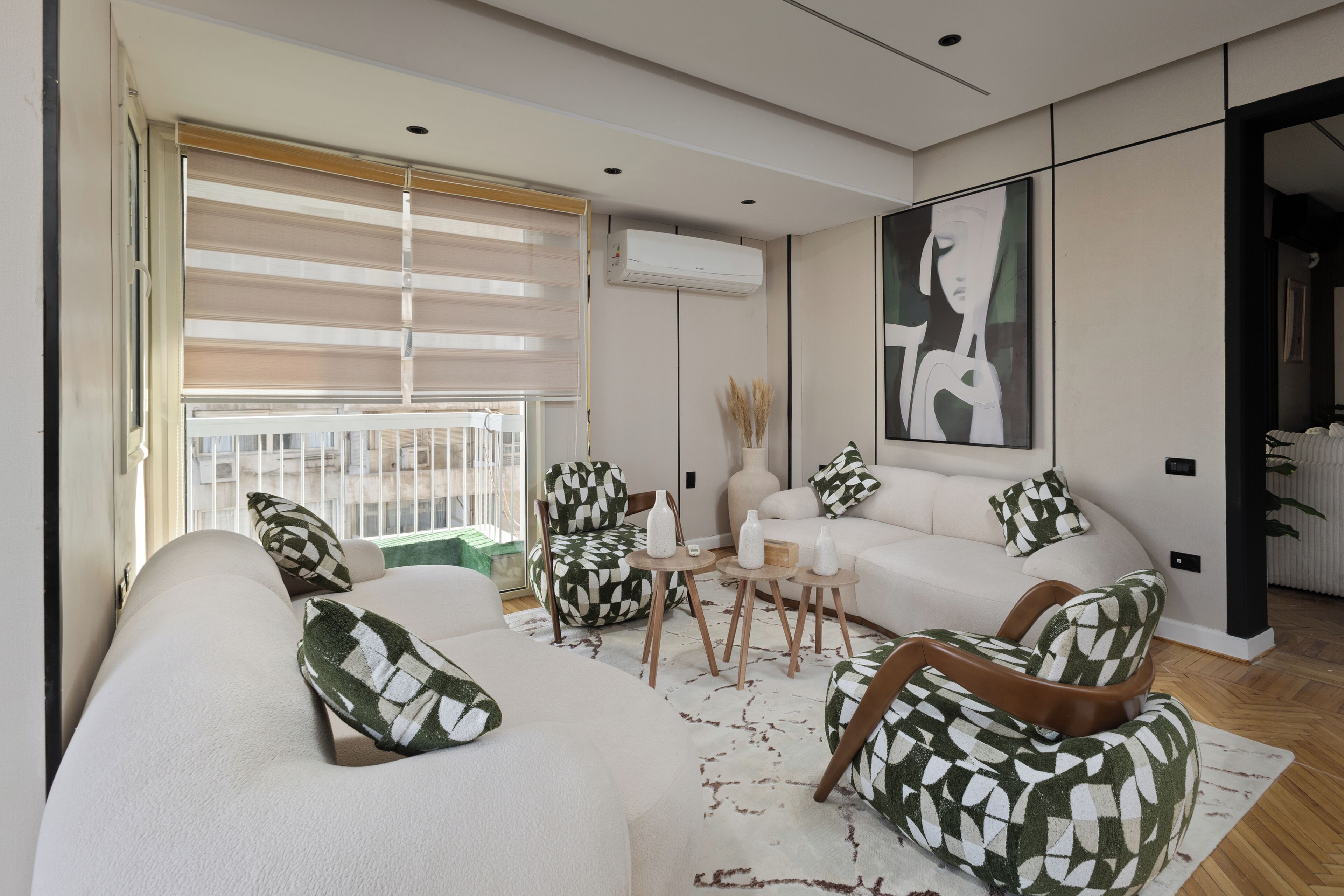 Comfort Apartment, River View | Living area