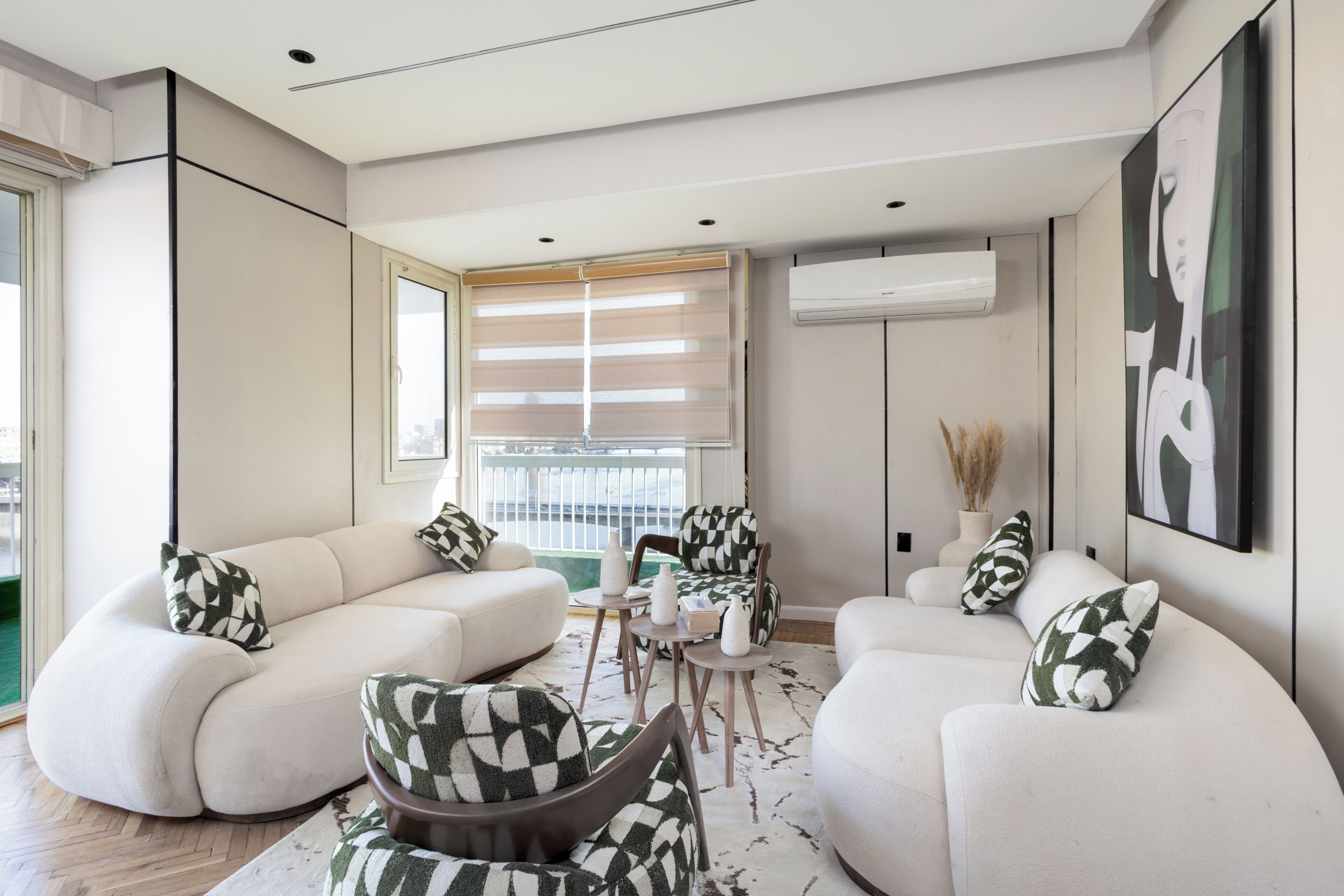 Apartamento Confort, vistas al río | Zona de estar