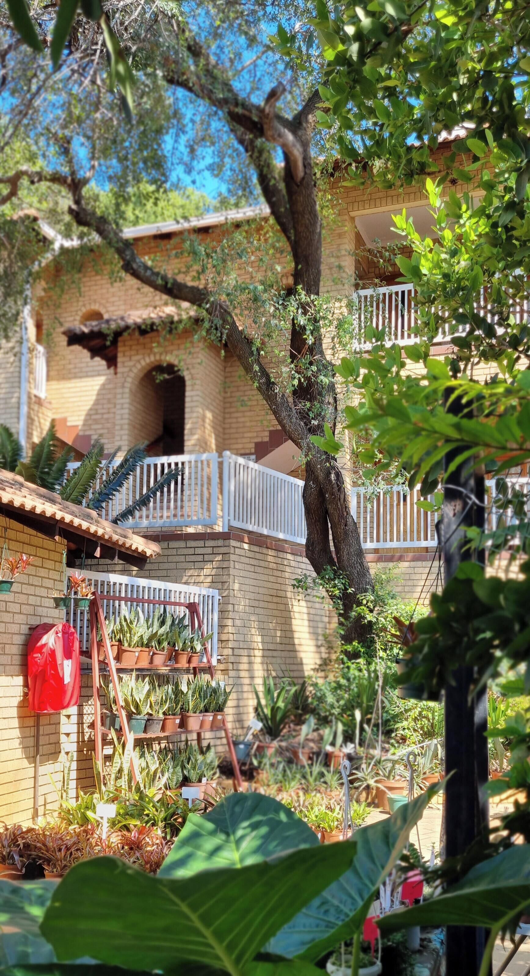 Double or Twin Room, Balcony, Garden View | Property grounds