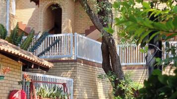 Double or Twin Room, Balcony, Garden View | Property grounds