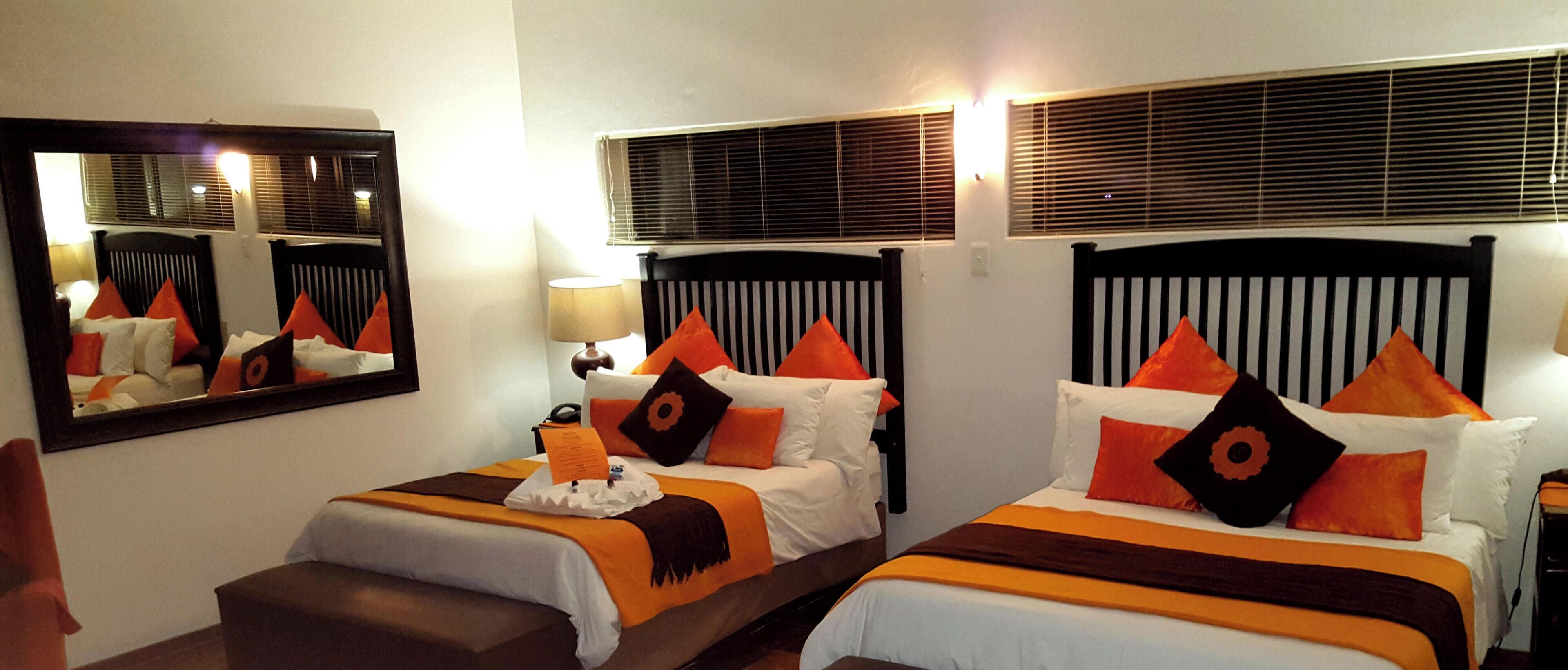 Economy Double or Twin Room, Balcony, Garden View