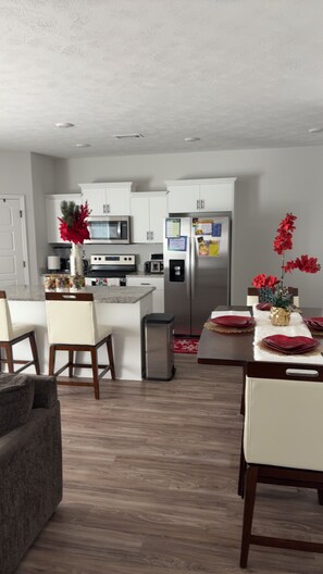 Private kitchen - Masters Rental – 3BR Home, 35 Min to Augusta National, Sleeps 6+ (Aiken)