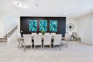 Dining - 9-bedroom Luxury Disney Getaway • Private Pool and Spa • Resort Amenities (Kissimmee)