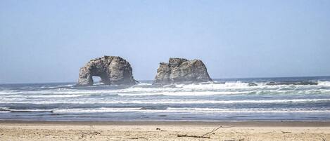 Beach nearby