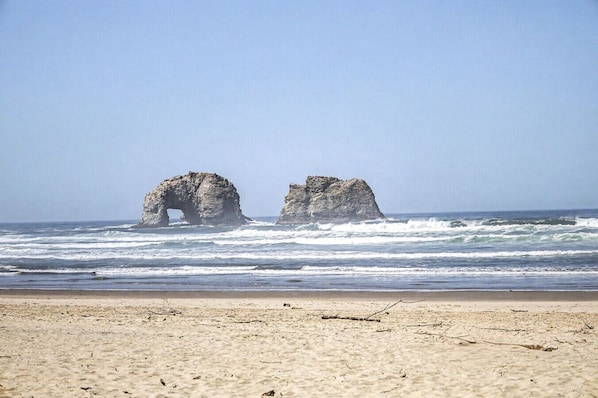Beach nearby