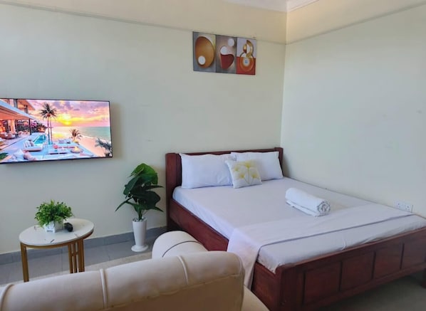 Room - Cozy 1-bedroom apartment in beautiful Mombasa with a coolfresh air (Mombasa)