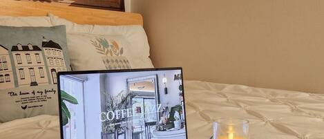 2 chambres, fer et planche Ă repasser, Wi-Fi, draps fournis