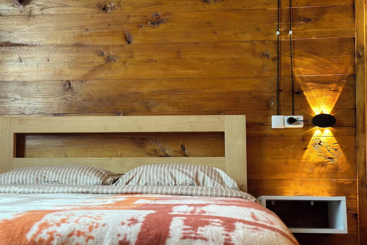 Chambre Double Classique, balcon, vue montagne