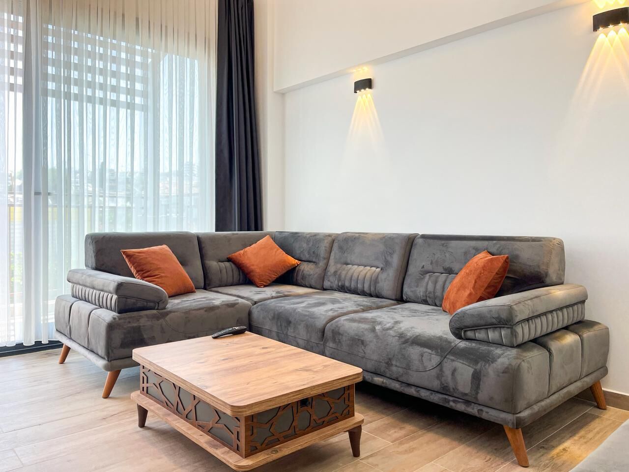 Classic Apartment, Ocean View | Living area