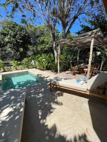 Beach Pool and Tropical Garden