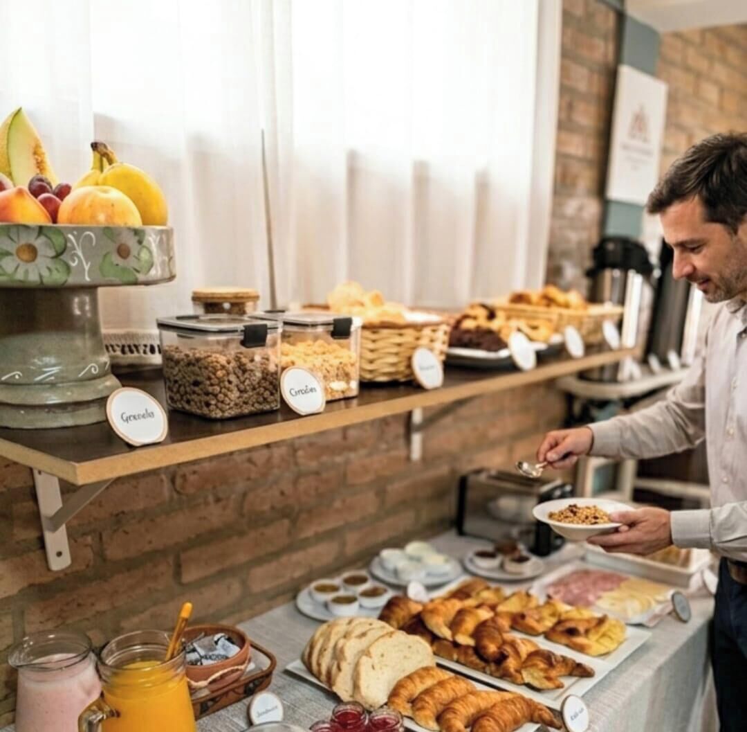 Colazione completa inclusa, servita tutte le mattine 