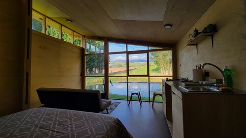 Charming 1-bedroom cabin with direct view of Cayambe volcano