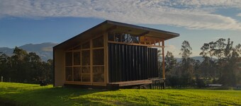 Charming 1-bedroom cabin with direct view of Cayambe volcano