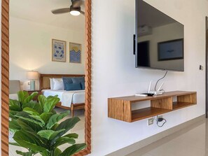 Iron/ironing board, WiFi, bed sheets, wheelchair access - 2BR Beachfront Condo Playa | Pool & Beach (Playa del Carmen)