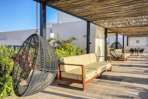 Terrace/patio - Playa del Carmen Condo: Beach, Pool & Sauna! (Playa del Carmen)