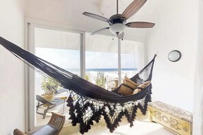 Interior - Beachfront 1BR Suite with Terrace & Ocean View (Playa del Carmen)