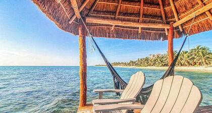 Beachfront home private pool, jacuzzi, sauna