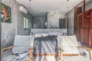Interior - Beachfront home private pool, jacuzzi, sauna (Tulum)
