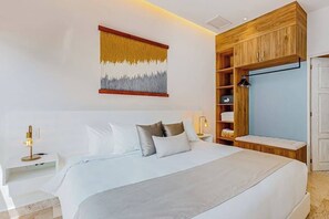 Internet, bed sheets - Playa 2BR | Rooftop Pool, Ocean View & Gym (Playa del Carmen)