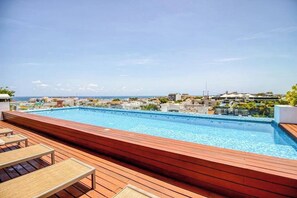 Pool - Playa del Carmen Condo - Rooftop Pool - Balcony (Playa del Carmen)