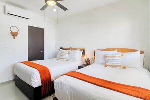 2 bedrooms, iron/ironing board, WiFi, bed sheets - Playa Penthouse | 2BR, Rooftop Terrace, Sleeps 6 (Playa del Carmen)
