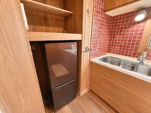 Cabana, 2 quartos, vista para a montanha | Cozinha privada
