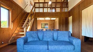 Cabin, Mountain View | Living area