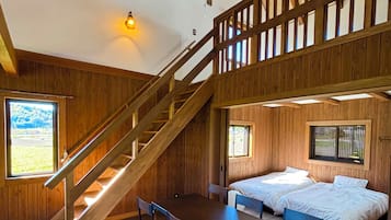 Cabana, vistes a la muntanya