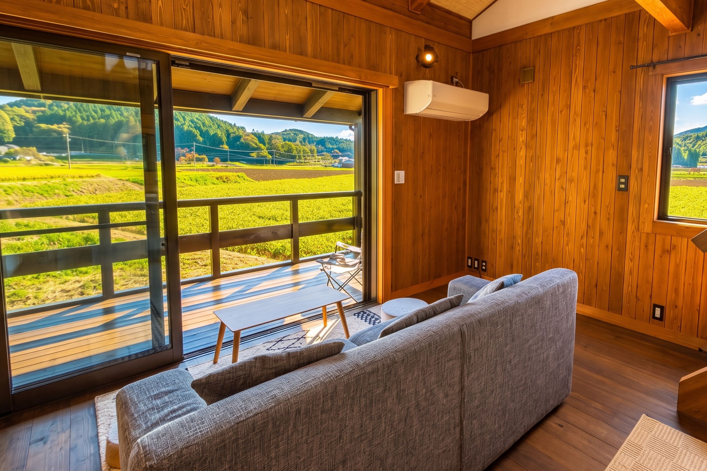 Cabin, 2 Bedrooms, Mountain View | Interior