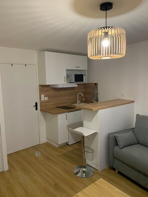Interior - Studio near hospital, city center and 24h circuit (Le Mans)