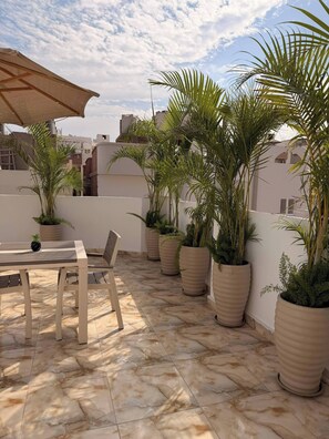 Apartment, 1 Bedroom, Patio | Terrace/patio - Modern Sea View Rooftop Apartment Hurghada (Hurghada)