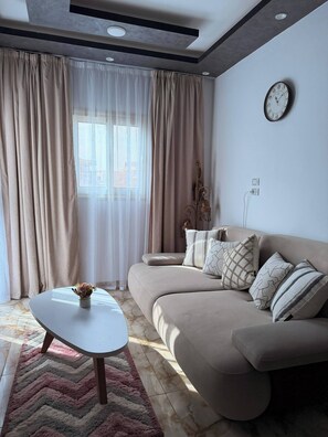 Living room - Modern Sea View Rooftop Apartment Hurghada (Hurghada)