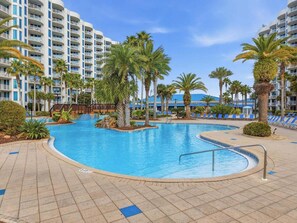 Pool - Palm Pearl 21104-Gulf Views-Sleeps 4 (Destin)