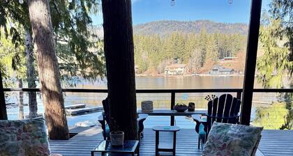 Lake Front Adorable Cabin Retreat With Yurt Tent on Twin Lakes ID