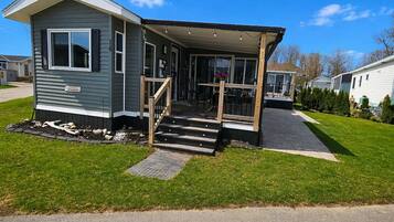 Voorkant van accommodatie