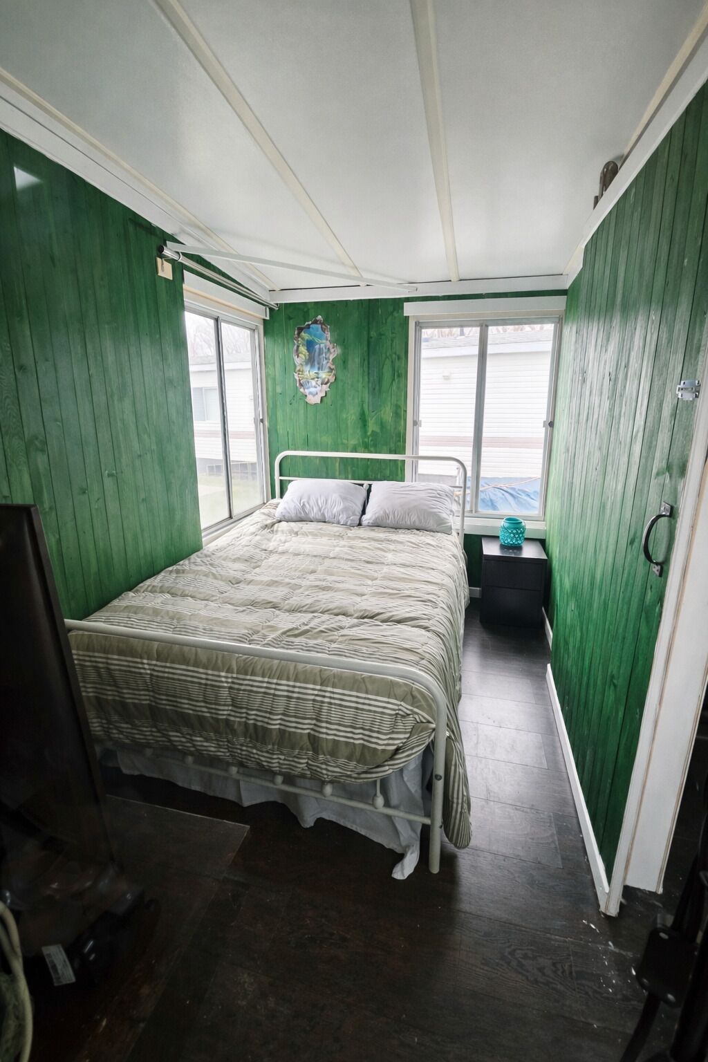 Mobile Home Confort, 2 chambres, climatisation, vue lac