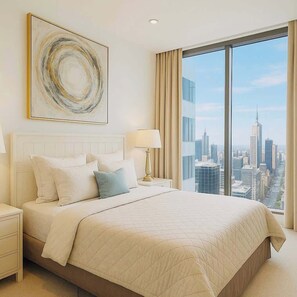 Desk, iron/ironing board, travel cot, WiFi - Royal Executive Living  Sky Corporate Residence (Melbourne)