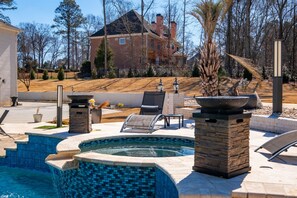 Pool - Poolside 8 Bedroom Estate For Overnight Stays and Events - 25 Min from Metro ATL (Stonecrest)