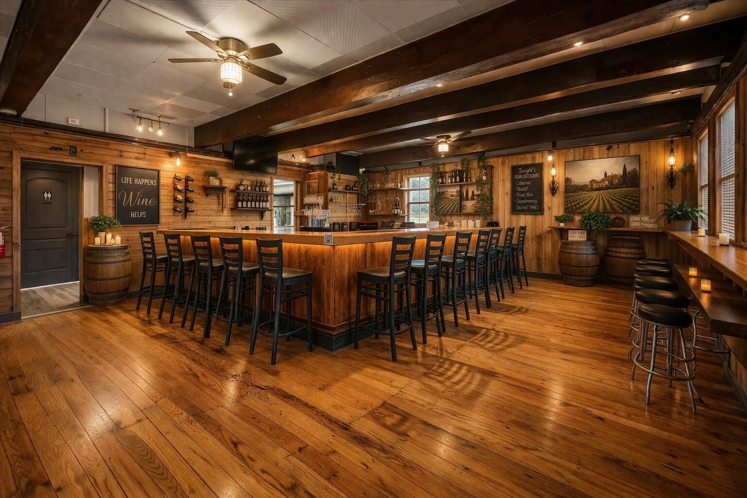 Bar (in der Unterkunft)