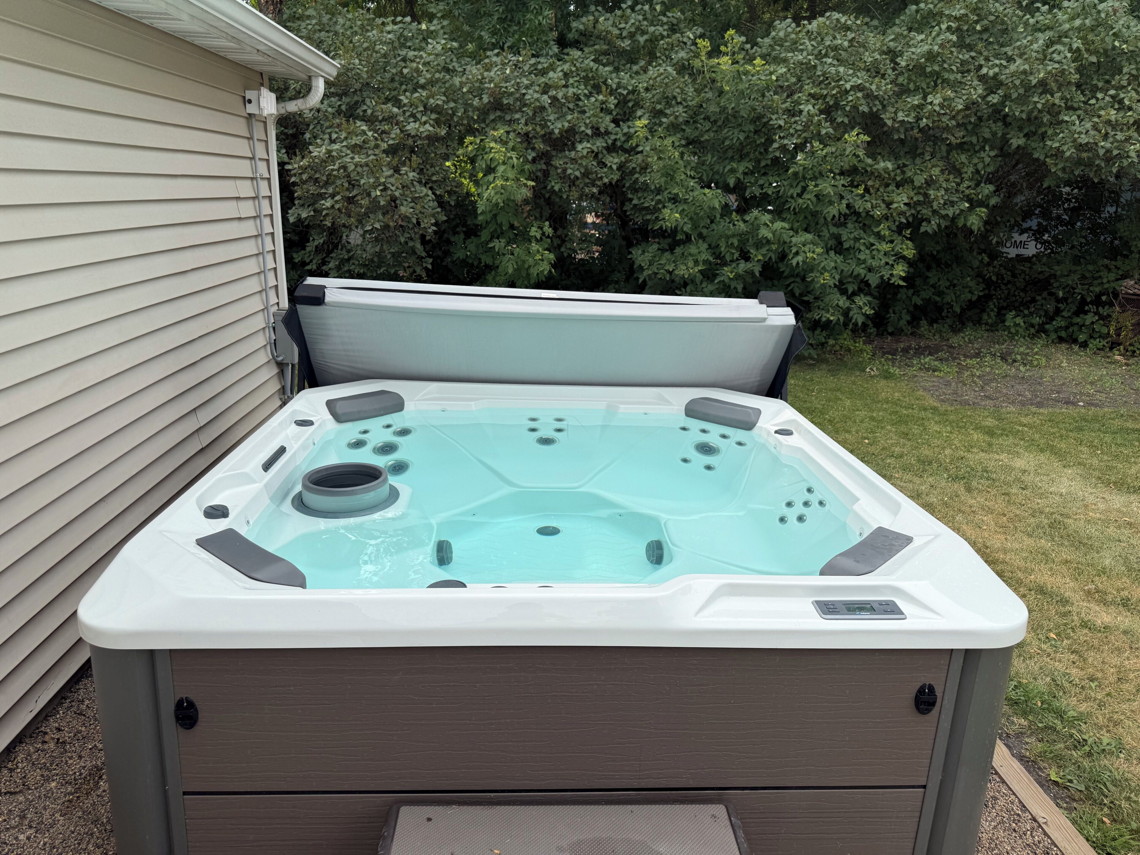 Bain à remous extérieur
