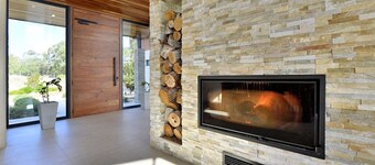 Peaceful Country Escape | Pool Spa Fireplace