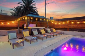 Pool - Grand Luxe Escape w/ 6 BR, Pool, Hot Tub, & Games! (North Las Vegas)