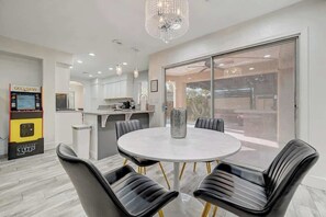 Dining - Modern 4BR Paradise with Pool and Arcade Fun! (North Las Vegas)