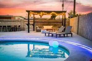 Pool - Radiant Pool Retreat: 4BR NLV Getaway (North Las Vegas)