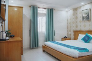 Superior Double Room, City View | Desk, iron/ironing board, free WiFi - Bohemia Hotel (Ho Chi Minh)