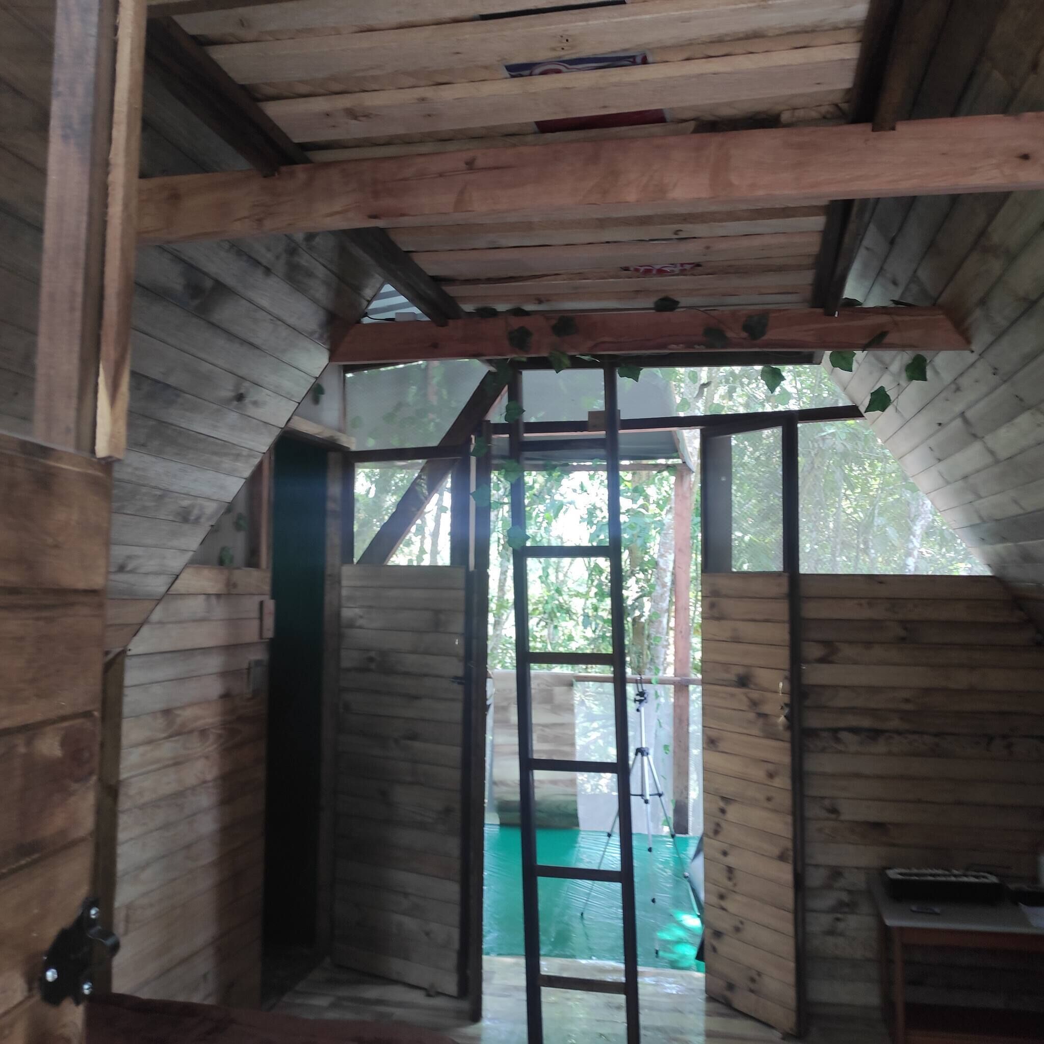 Cabin, 3 Bedrooms, Smoking, Balcony | Interior