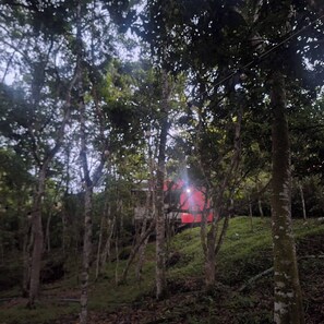 Baita, 3 camere da letto, fumatori, balcone | Parco della struttura
